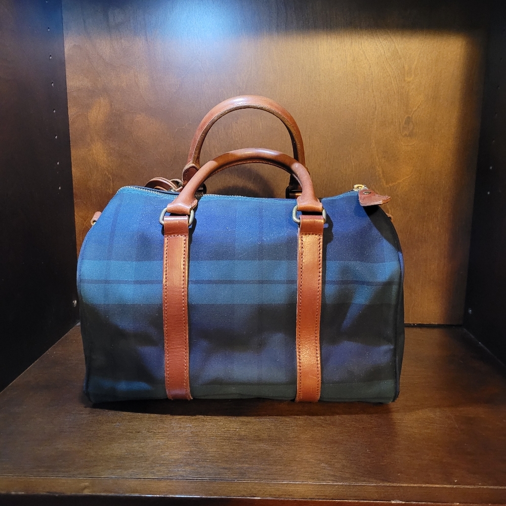 Vintage Ralph Lauren blackwatch plaid speedy Boston bag - Picture 4 of 14